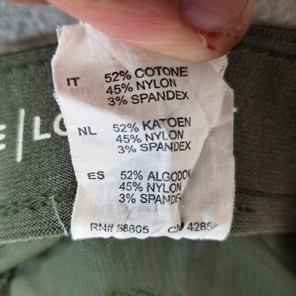 HB performance cargo pants shorts combo convertible men's 44 x 30 khaki green - Picture 13 of 13